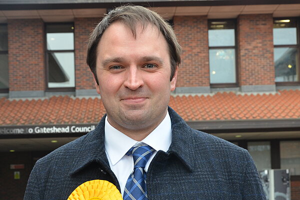 Jamie Rickelton at Gateshead Civic