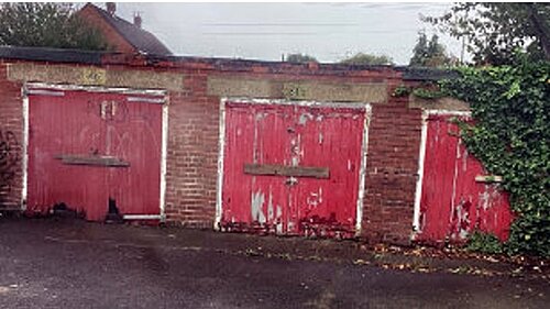 Derelict Garages on Ellen Wilkinson