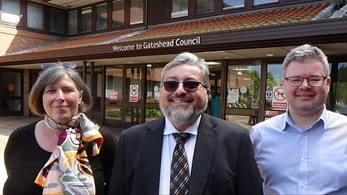 Low Fell Councillors at Civic Centre