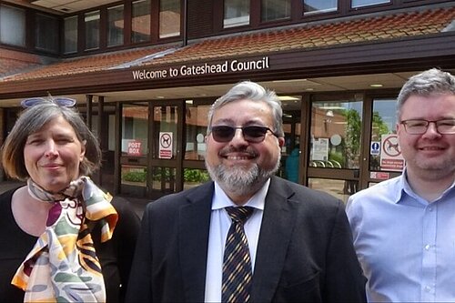 Low Fell Councillors at Civic Centre